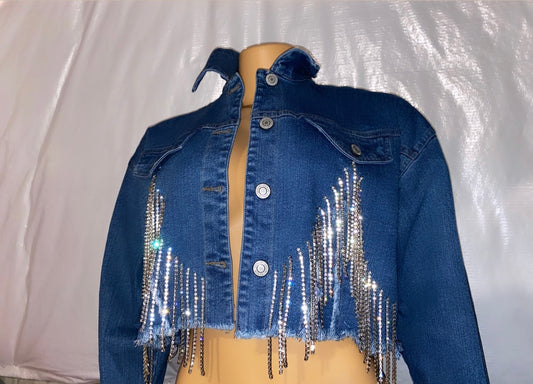 Bright Like A Diamond Denim Jacket